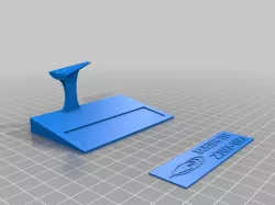 Boeing 2707-100 model stand for Zee Dyna Flite 