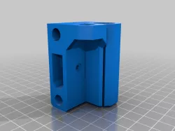 Bonsai 3d printer through hole X idler