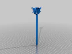 Borderland's Logo with Lilith's Wings on a Pen