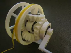 Capstan Differential Break Actuator (FreeCad)