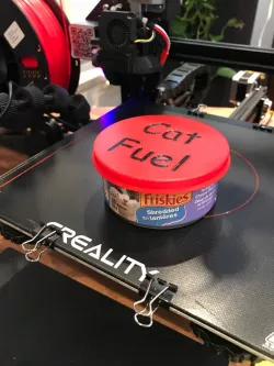 Cat Fuel Lid