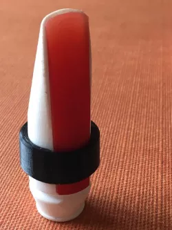 Complete Alto saxophone mouthpiece, ligature and reed + protection cap