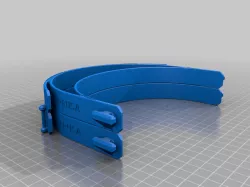 COVID19 Mask (Prusa RC3) Double Stack Easy to Separate