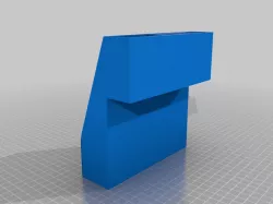 Desktop side splash utility box/baofeng radio/accessory holder