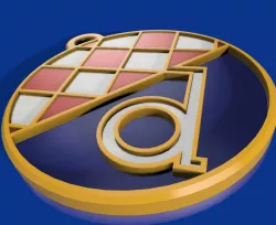 Dinamo keychain