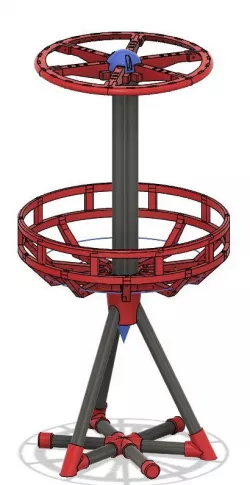 Disc golf basket