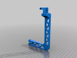 Ender 3 arm mount for Logitech C270 camera (prints flat)