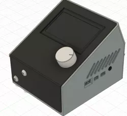 Ender 3 Pro LCD + Raspberry Pi 4 Case (Remix and STEP file)