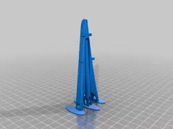falcon 9 landing legs and grid fins