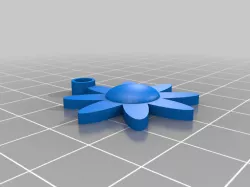 Flower pendant
