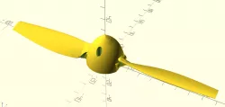 Folding Propeller Assembly Generator