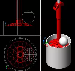 Golf ball lifter without contact - Covid