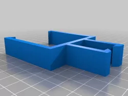 H-clip square pole