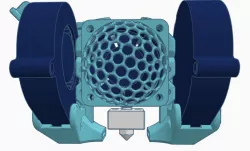 Hydra Fan Duct one piece for Ender 3