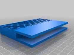 Ikea lattice with honeycomb holes