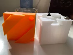 Impossible dovetail box