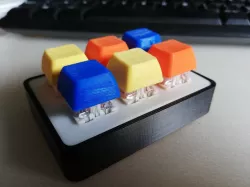 Macro keyboard case 