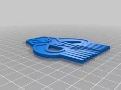 Mandalorian Beard Comb