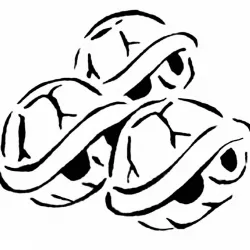 Mario Kart Koopa shells stencil