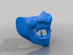 Mempo Samurai Half Mask