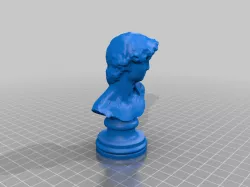 Michelangelo David Bust
