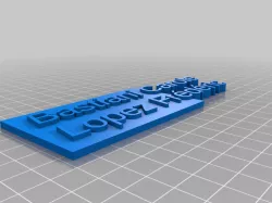 My Customizenamed Just another nameplate