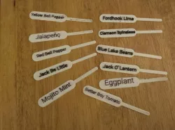My Garden Labels