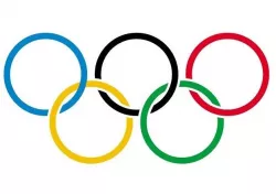 Olympics stencil