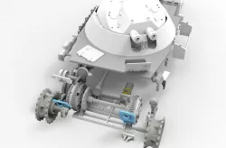 Panzer IV  1：16  3d print design drawing, double differential steering