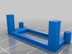PSP 2000 UMD Disk Door Holder