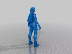 Raze 3D Model