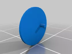 Round Action Figure Stand