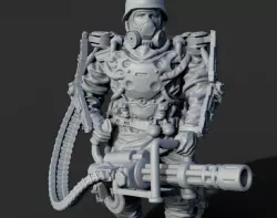 Sci fi soldier