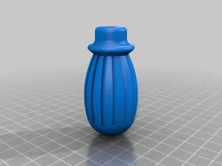Short grip Screwdriver HEX insert