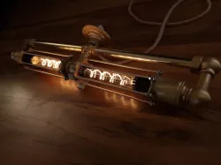 Steampunk wall-lamp