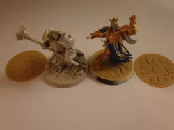 Stormcast Eternals mortal realms base toppers custom bases sculpted bases