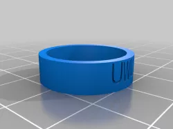 Test ring foralex Ring - inside and out