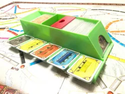 Ticket to ride boardgame Card shoe