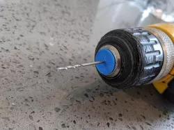 Tiny drill bit collet for regular drills
