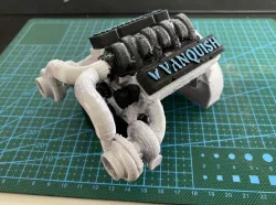 Vanquish VS4-10 LS3 Twin Turbo Servo Cover