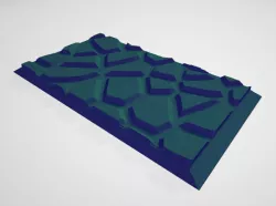Wall Top Effect Square Bases for Warhammer