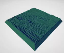Wooden Effect Square Bases for Warhammer