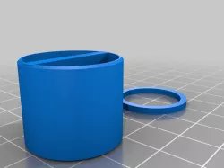 24 mm ejection piston for Estes rocket