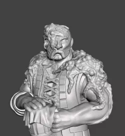 3 Mouthed Bartender - Tabletop miniatures