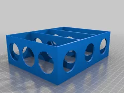 Artist's Supply Box Card Divider