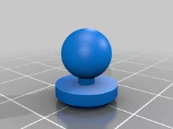 Barbie connector or joint between head and neck