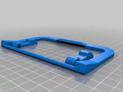 Bluetooth speaker handle and phone holder