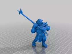 Bugbear with Halberd