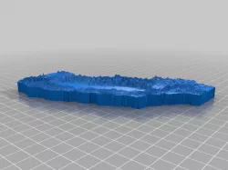 California Topographic Map