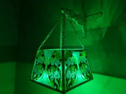 Chandelier, night light butterfly